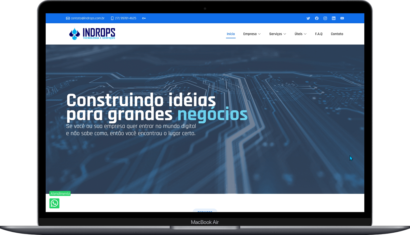 logo da página